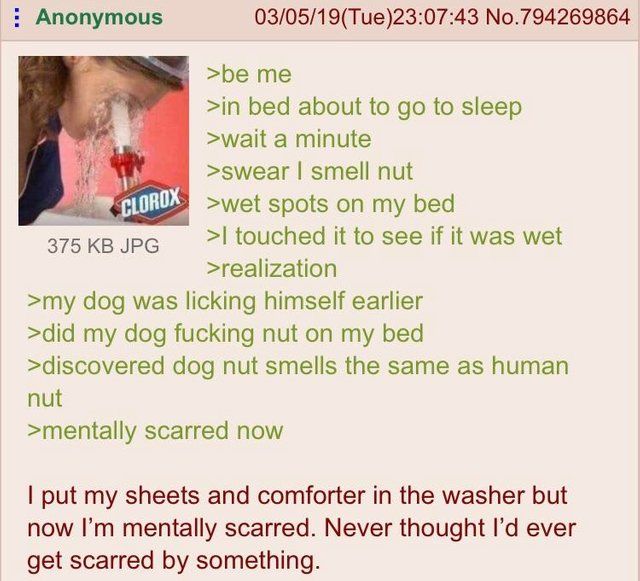 Anon in bed