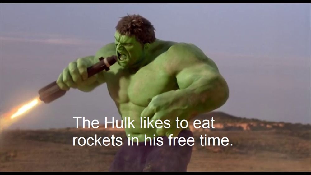 what does hulk do in his free time?