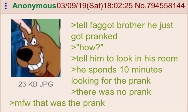 Anon the prankster