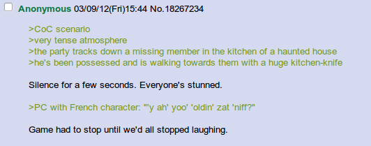 Anon and the possessed member