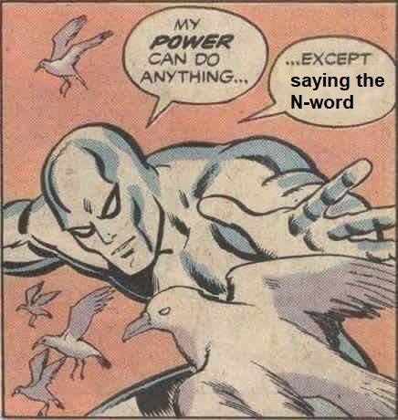he isn't the Black Surfer after all