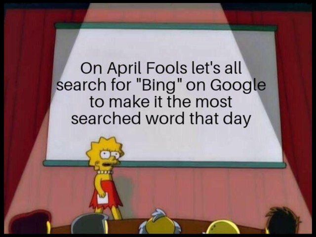 Bing is gonna flex on Google