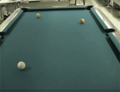 Sweet interactive pool table