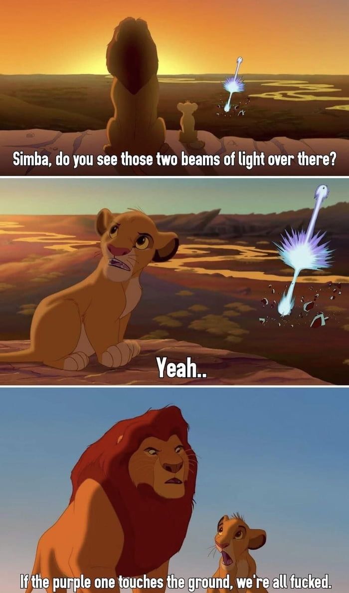 Mufasa is a weeb