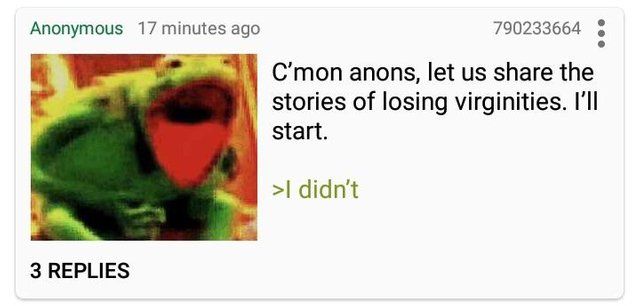 Anon is relatable