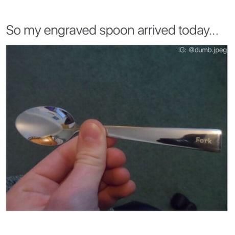 This spoon gets it