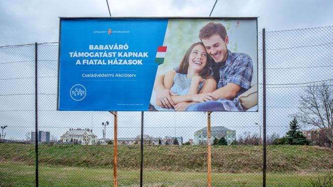 Hungary found the perfect couple for promoting marriage and having a family