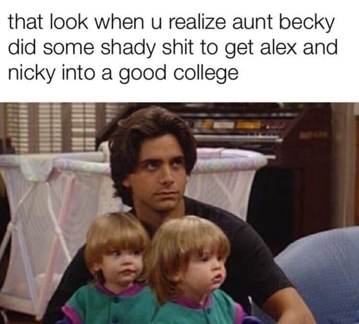 Aunt Becky did what she had too!