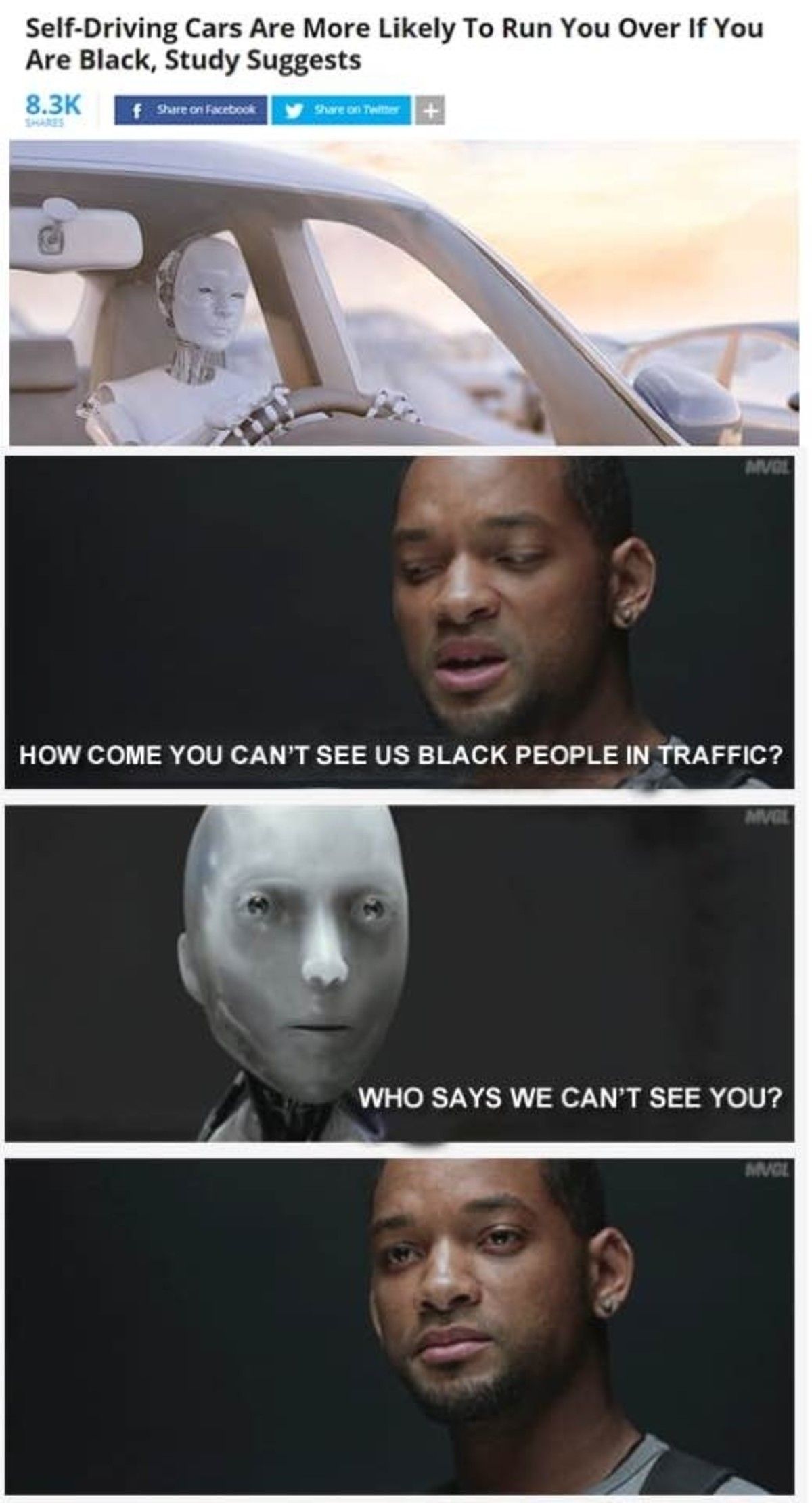 Well what can I say, the robots are white afterall