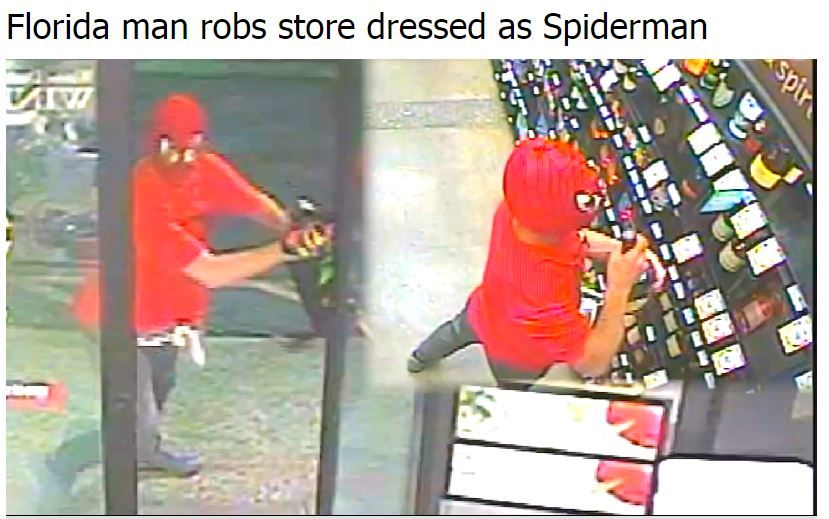 Florida man strikes again
