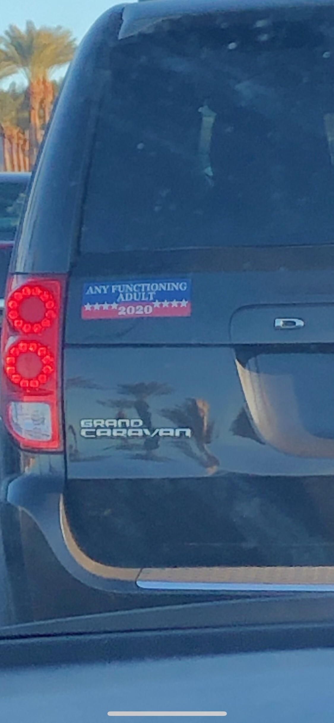 Bumper sticker of the year.