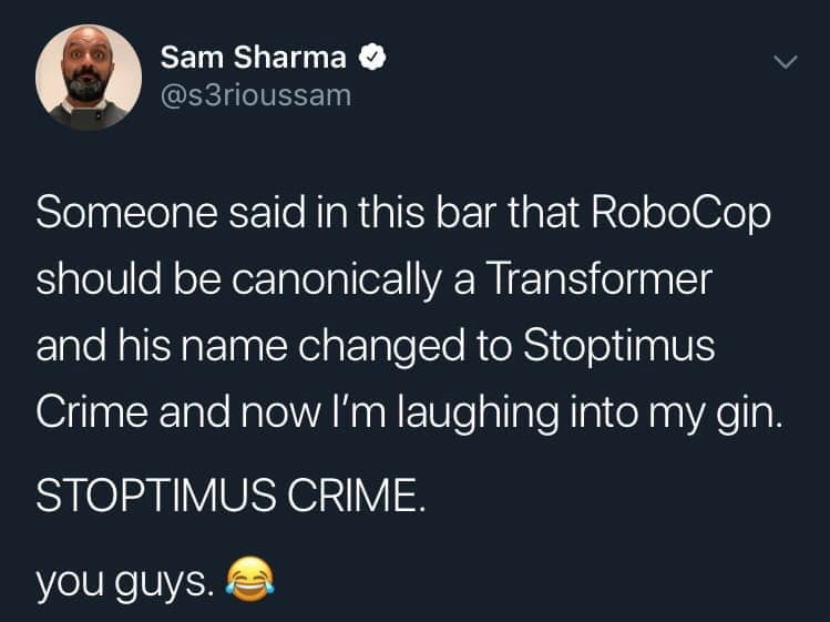 If robocop was a transformer
