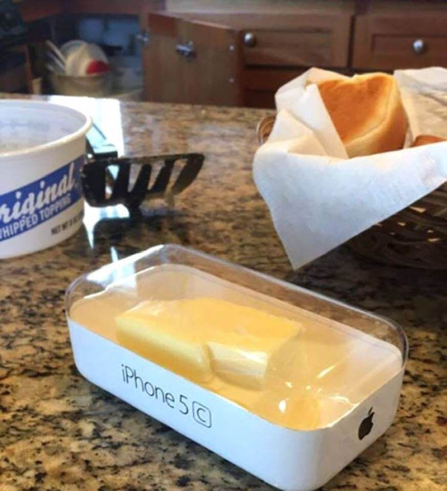 Grandma’s butter container