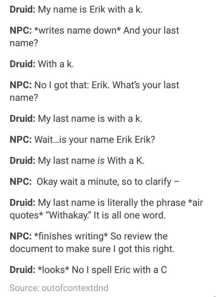 Erik with a k