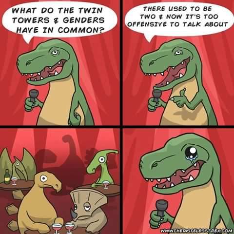 Jokes from the Jurassic period...
