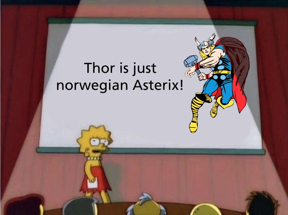 Obelix = Hulk