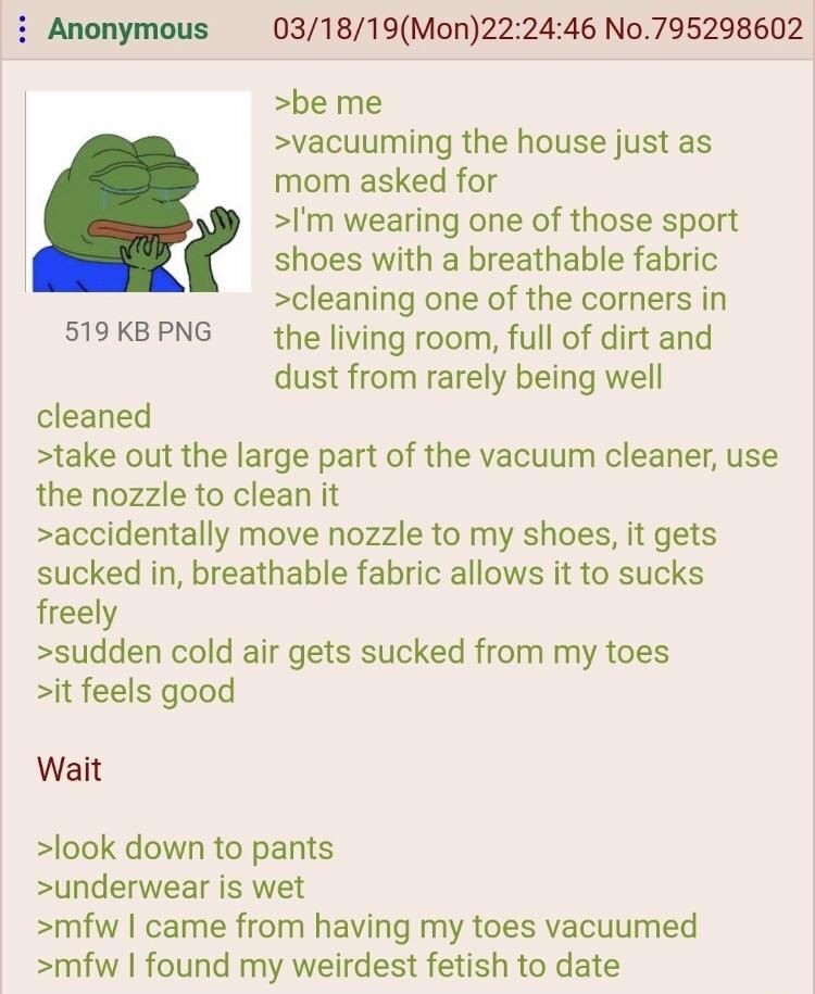 Anon vacuumes