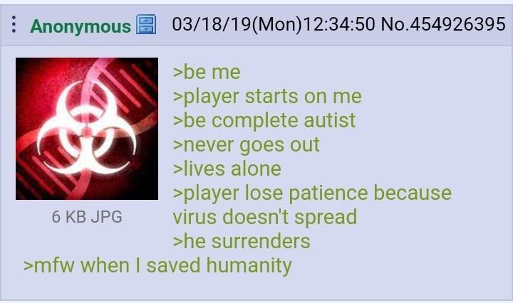 Anon saves the world