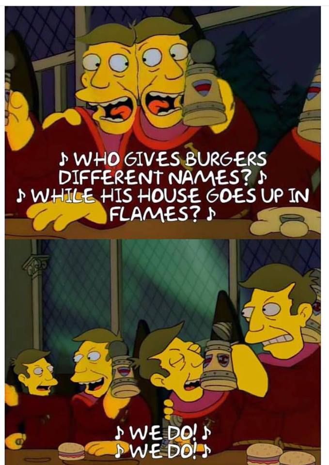 Who conceives the fallacy? An old family recipe! We dooo, we dooo! ♫