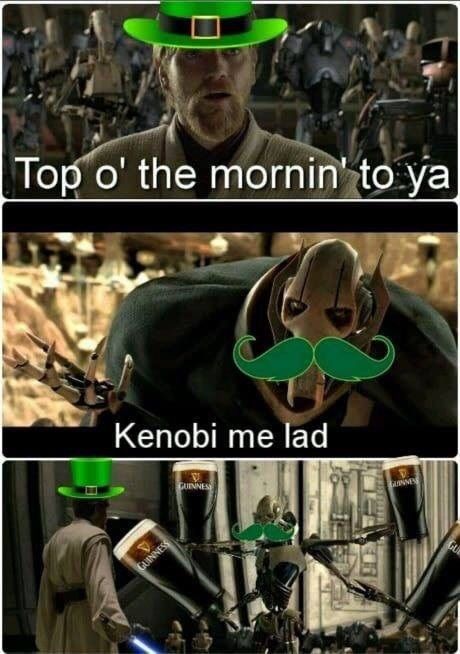 I hope you all had a good Ireland day