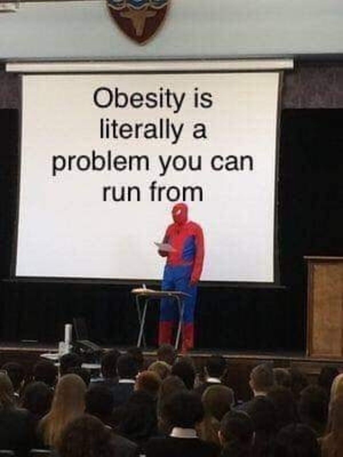 You won't catch me fat thoughts