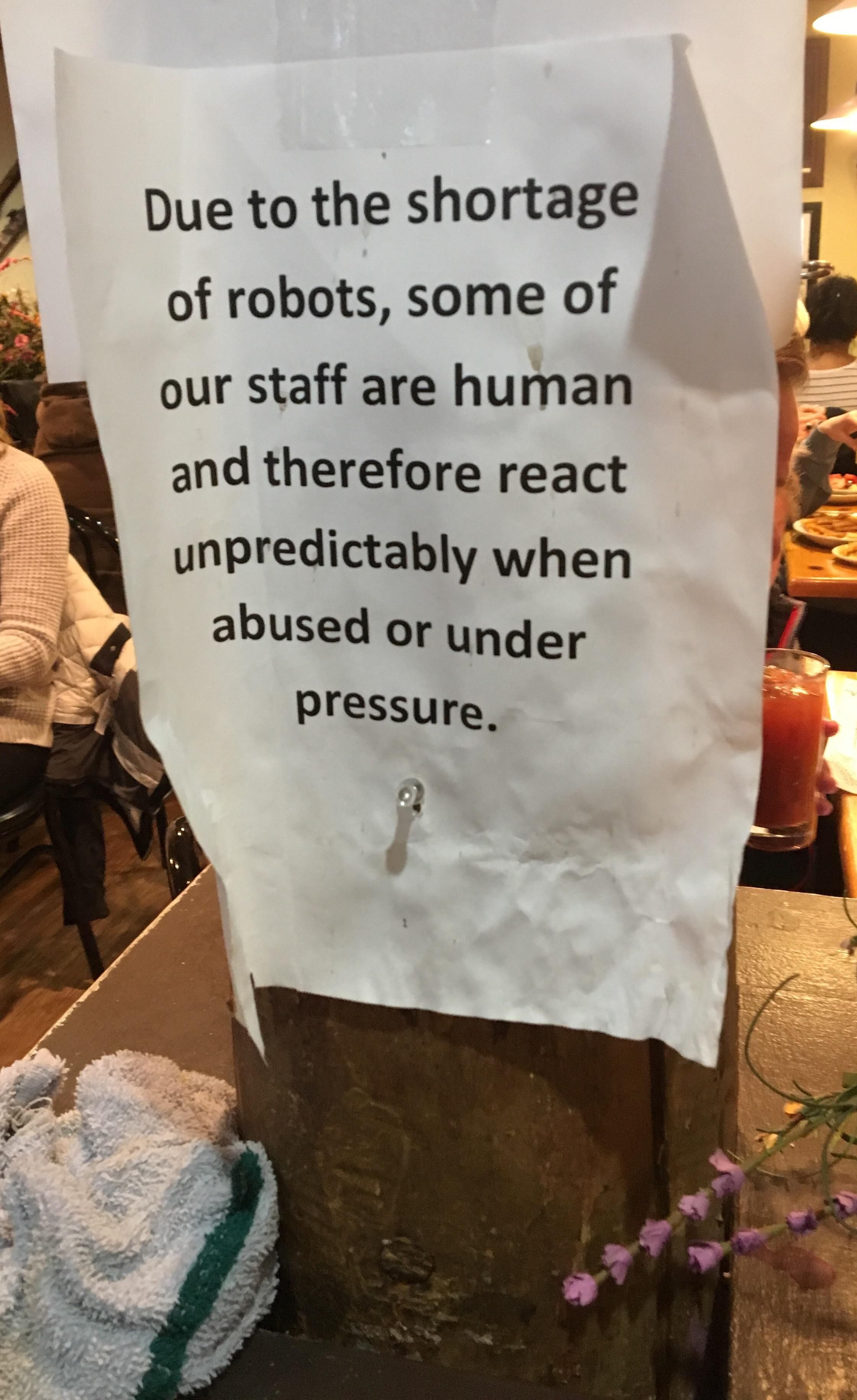 I am a robot.