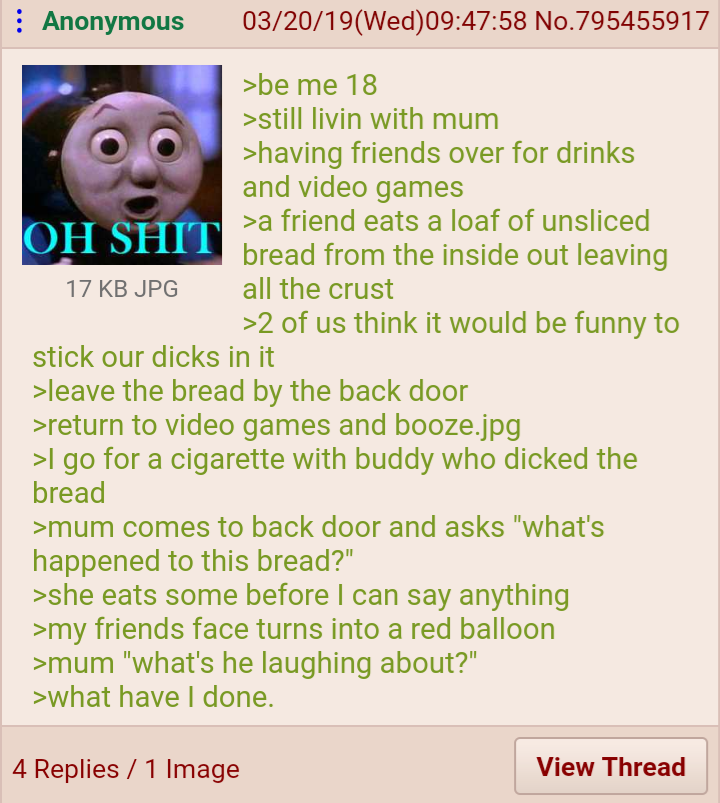 Anon and bred