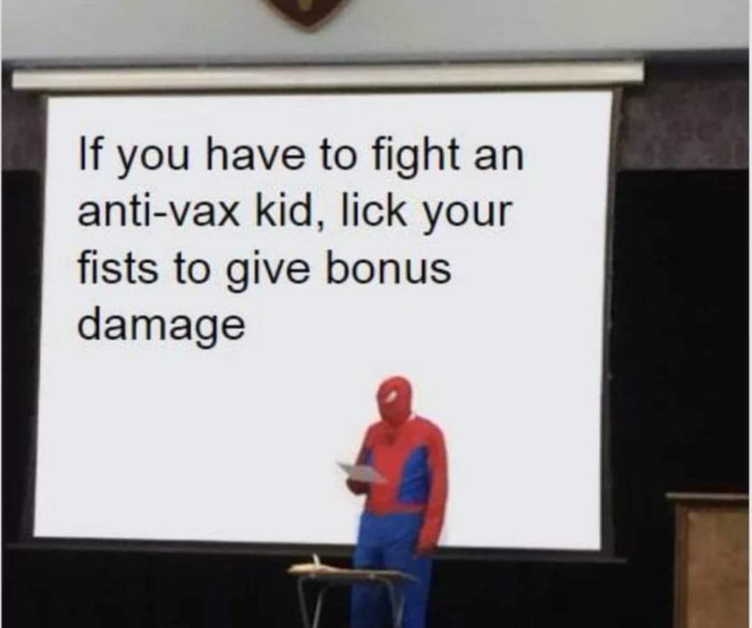 Vax kids: 1. Anti-vax kids: 0