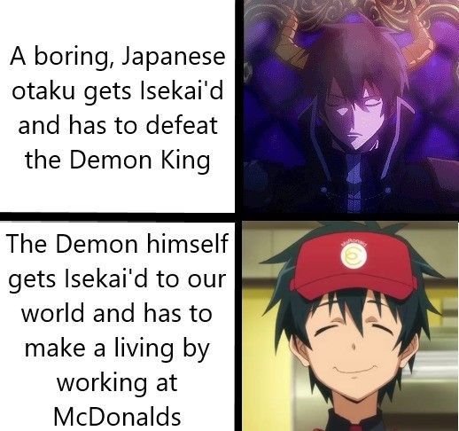 The Devil is a part timer (^: