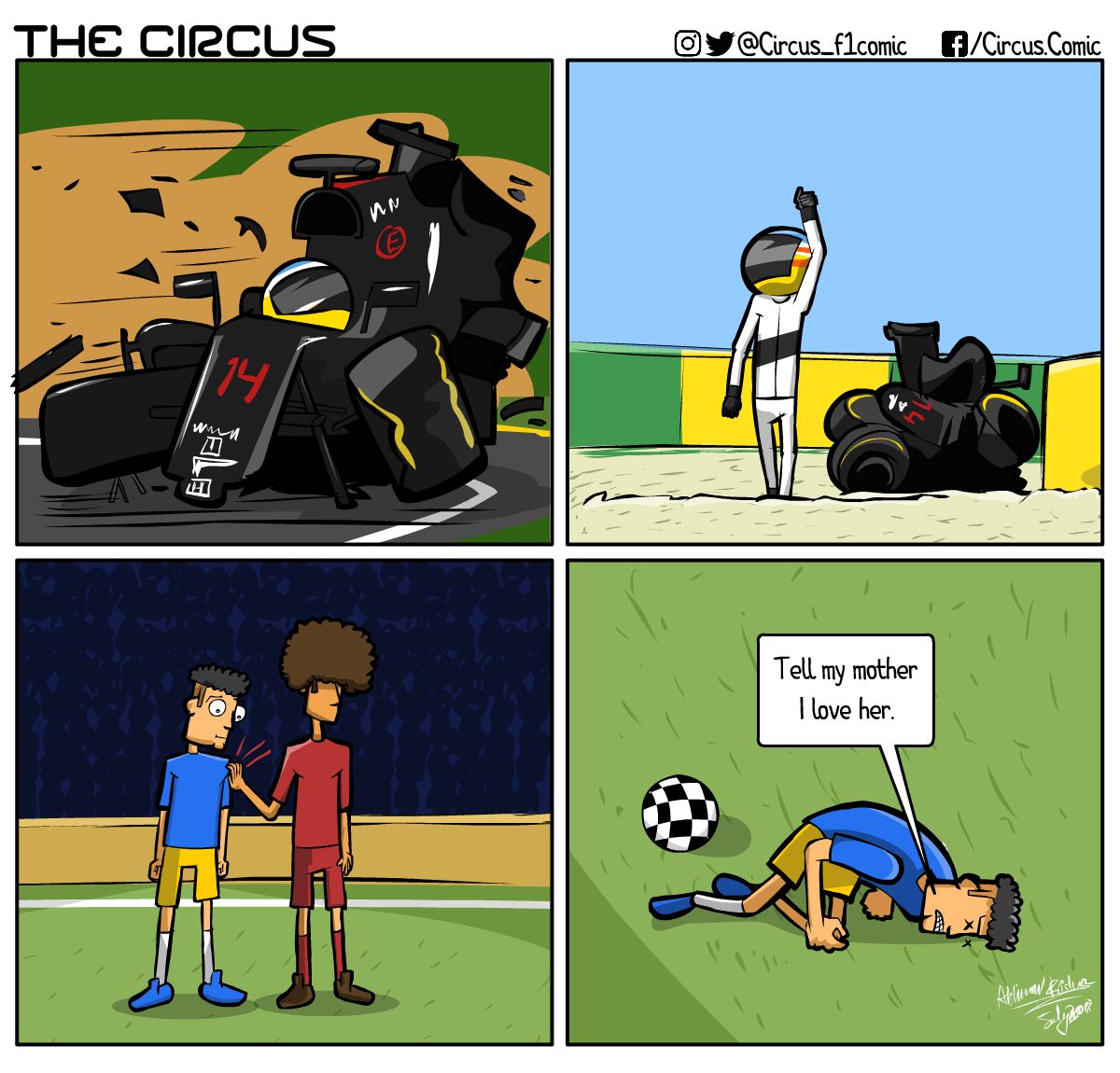 Formula1 vs soccer