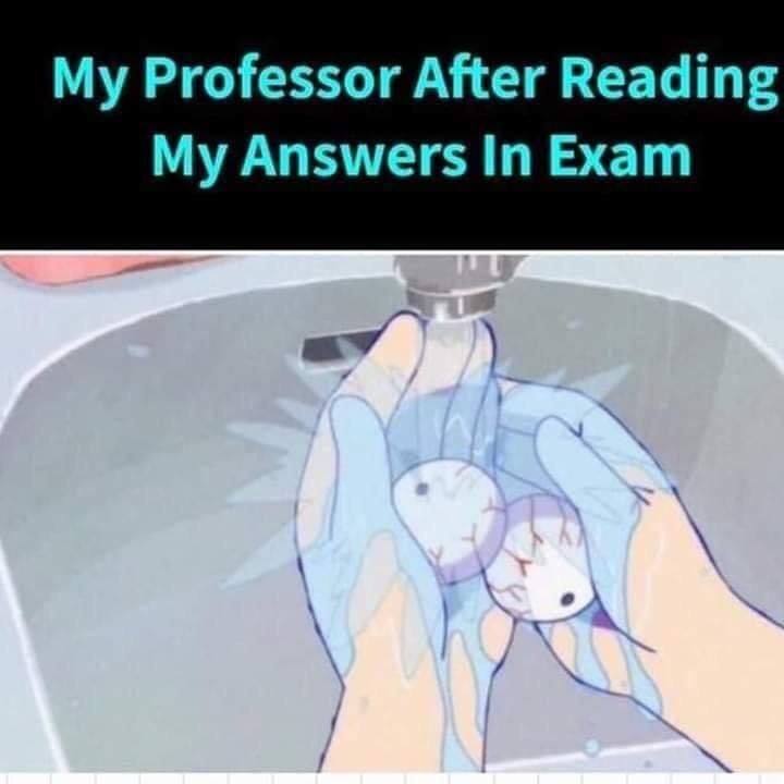 Happens every exam