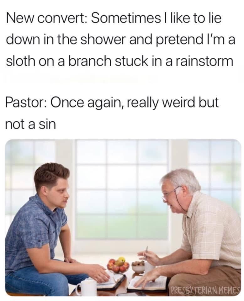 Pastors get all the best questions.