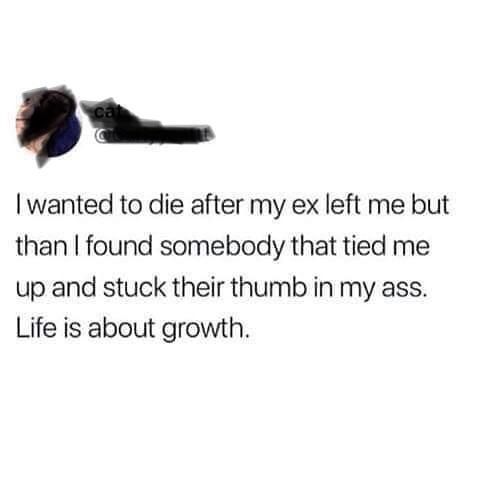 Life is about growth