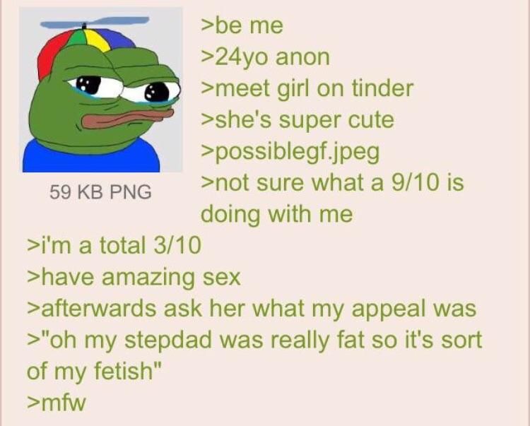 Anon on tinder