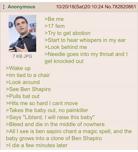 Femanon tries to get an "abotion"