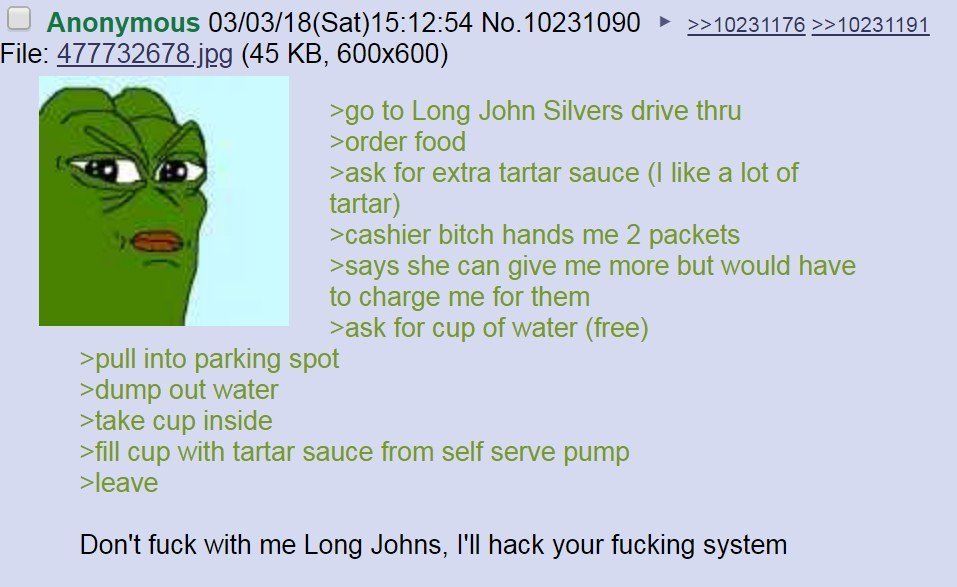 Anon orders food
