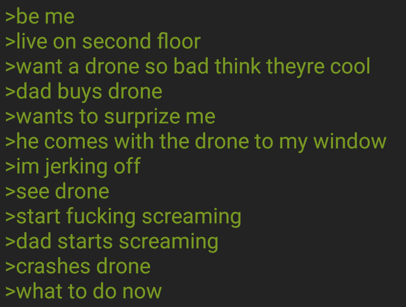 Anon and the drone