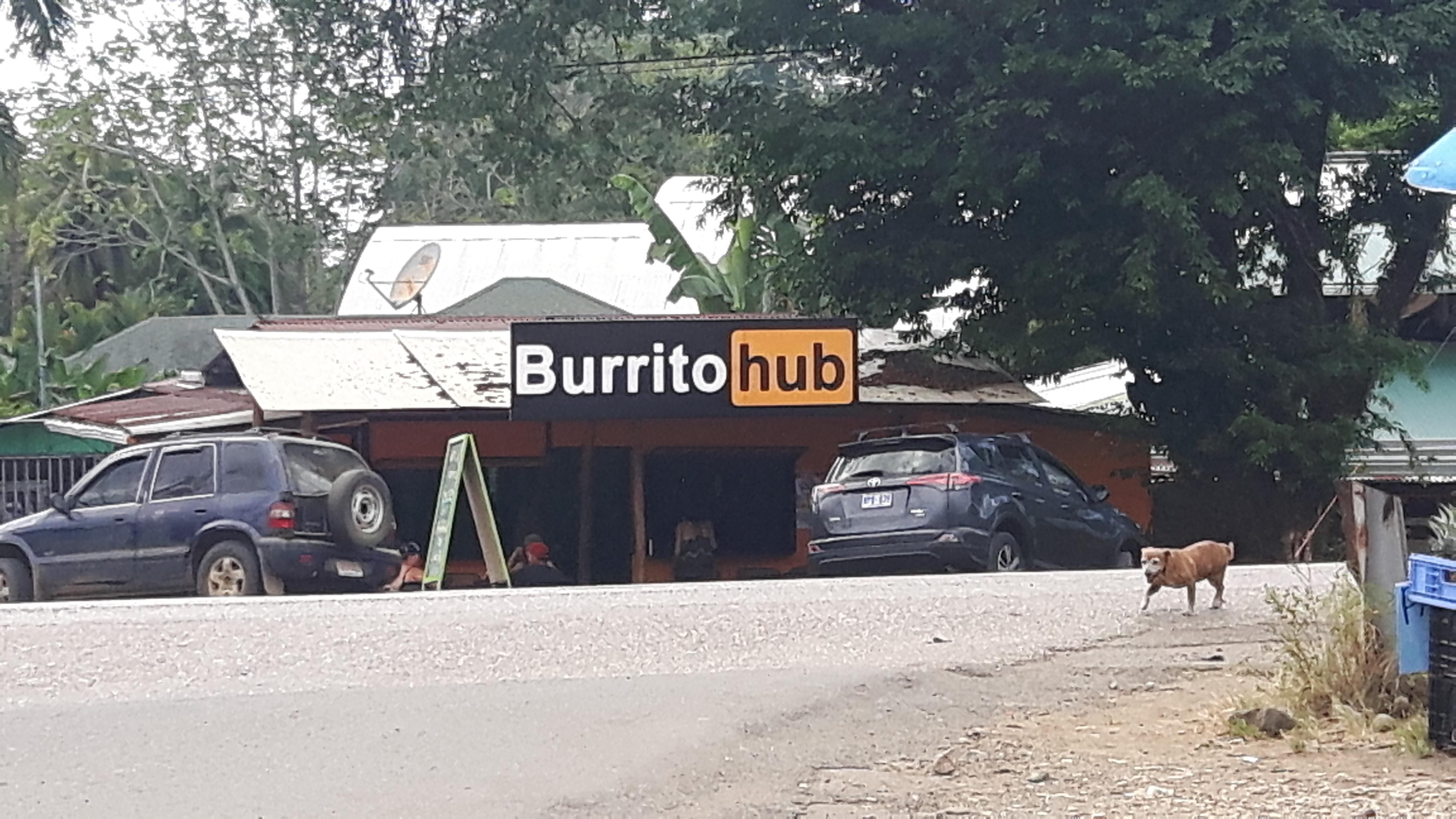 So I found this restaurant in Costa Rica, I just had to laugh.