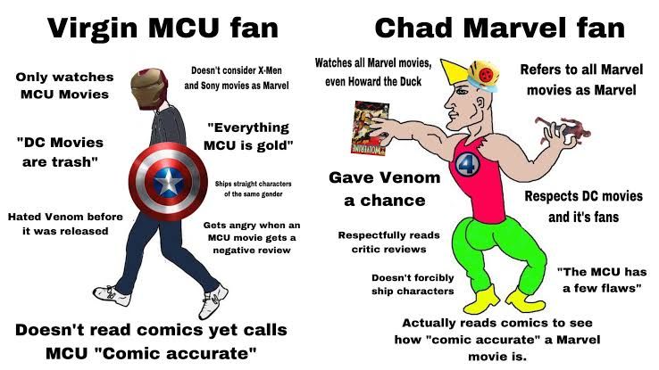 The Marvel fan loves the Ant-Man/Thanus meme. The MCU fan cringes at it