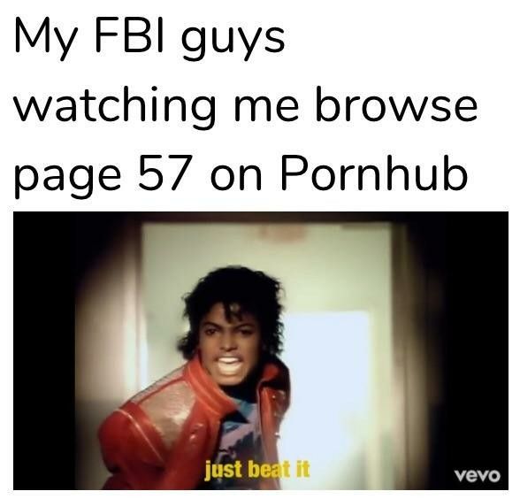 But I have to find the right video first
