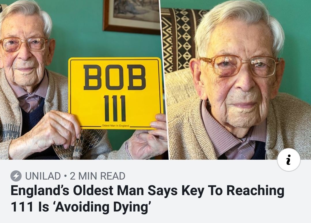 Sound advice from King Bob 111th of his name