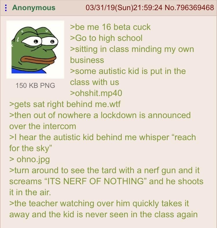 Anon in class