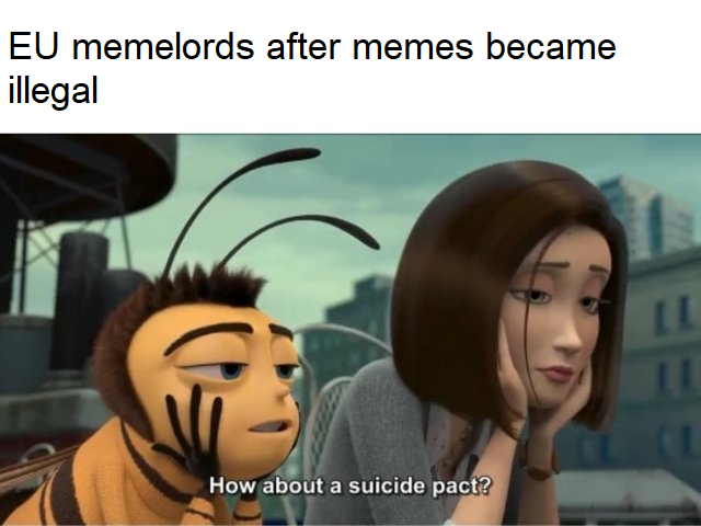 mass suicide could end article 13