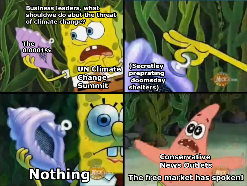 hey libtards, if climate change yes, then why doomsday shelters also yes? Checkmate