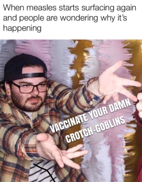 yeet on them germs
