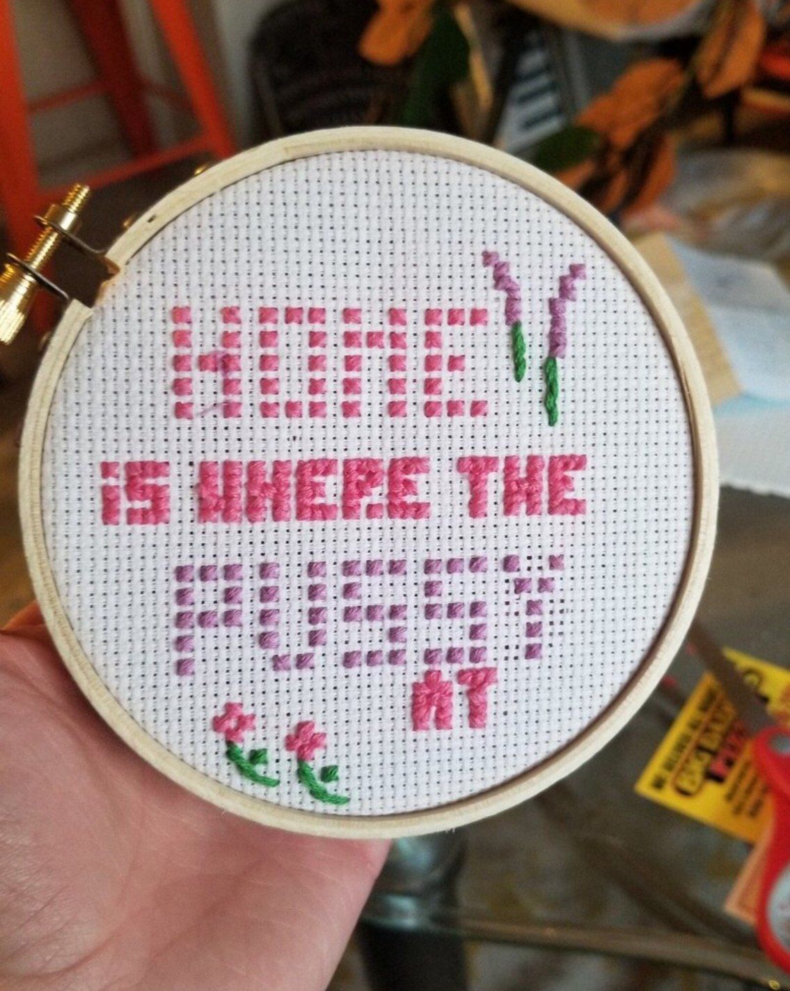 Lovely needlework art