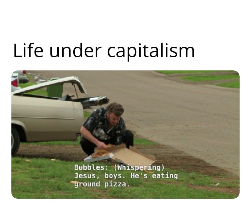 I ate ground stuff