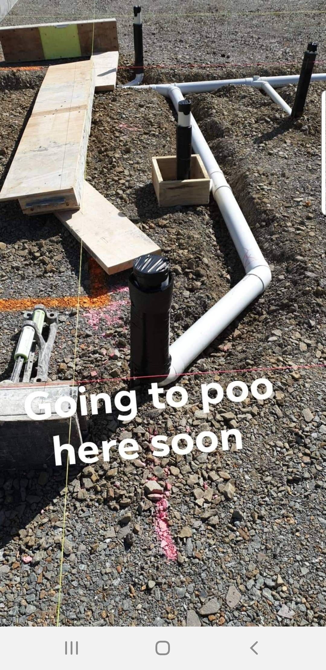 My friends building a home for himself and sent me this