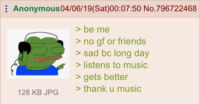 Anon and music