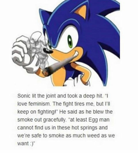 Sonic speed weed